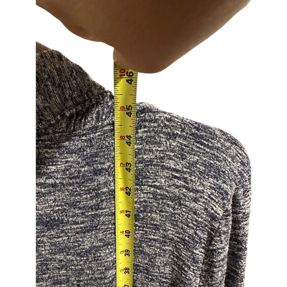 ✌️ 2/$40 ✌️ White House Black Market Long Open Front Cardigan, Pockets Sz M - Picture 6 of 7